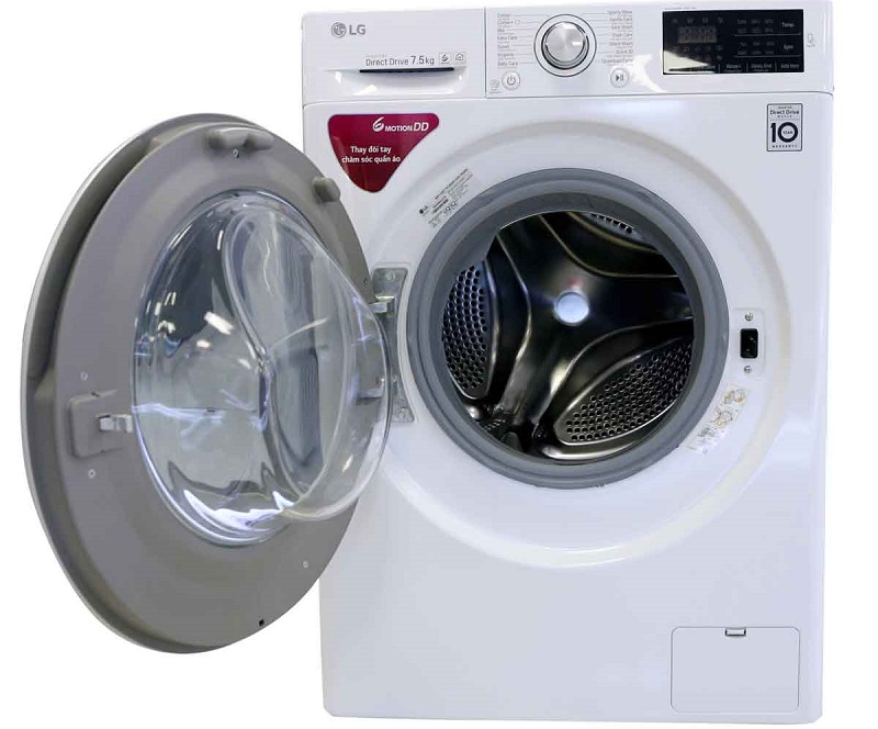 Máy giặt LG Inverter 7.5 kg FC1475N4W thiết kế đẹp