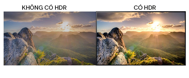 HDR sắc nét trên Sony 65X8500F/S