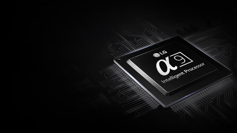 Smart Tivi OLED LG 4K 55 inch 55C8PTA  Chip xử lí A9