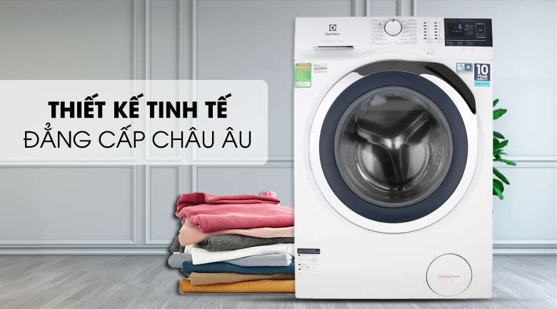 Máy giặt Electrolux EWF9024BDWB - Thiết kế sang trọng, đẳng cấp châu Âu
