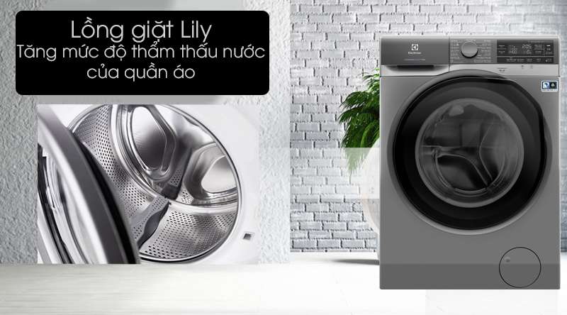 Máy giặt Electrolux Inverter 11 kg EWF1141AESA - lồng giặt Lily 